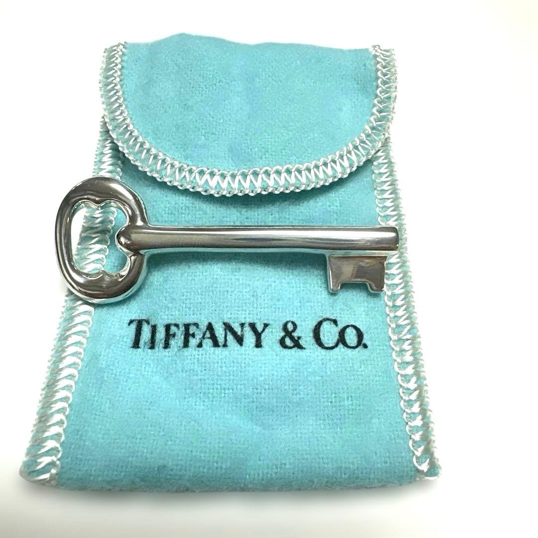 ティファニー　キーブローチ　シルバー925 TIFFANY&Co.（ティファニー） キー ダイヤ ネックレス Ag925 シルバー