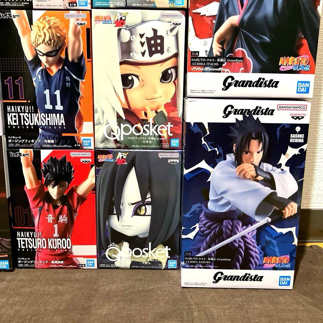 ナルト ワンピース ブリーチ ほか プライズフィギュア まとめ売り 21点