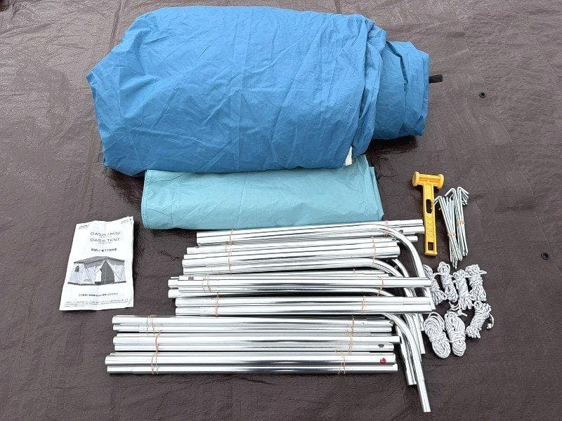 コールマン オアシステント ターコイズ ロッジ型テント 限定デザイン