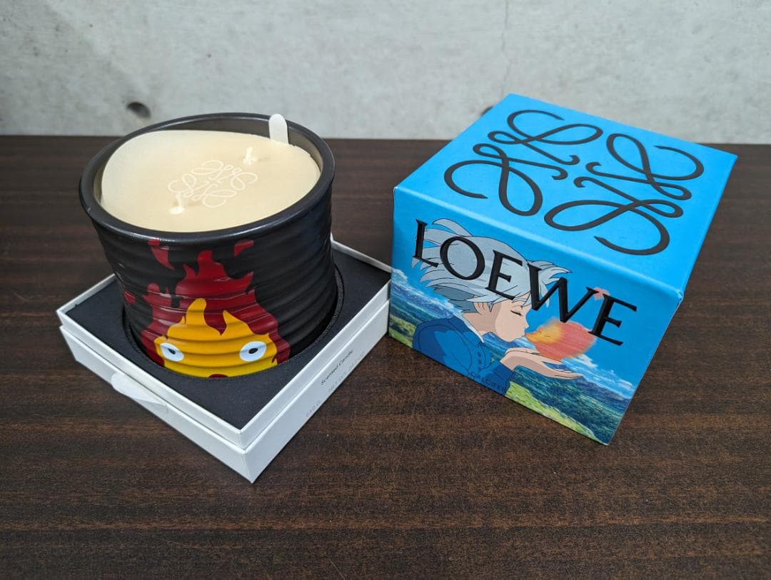 LOEWE × ジブリ ハウルの動く城 コラボ カルシファー キャンドル