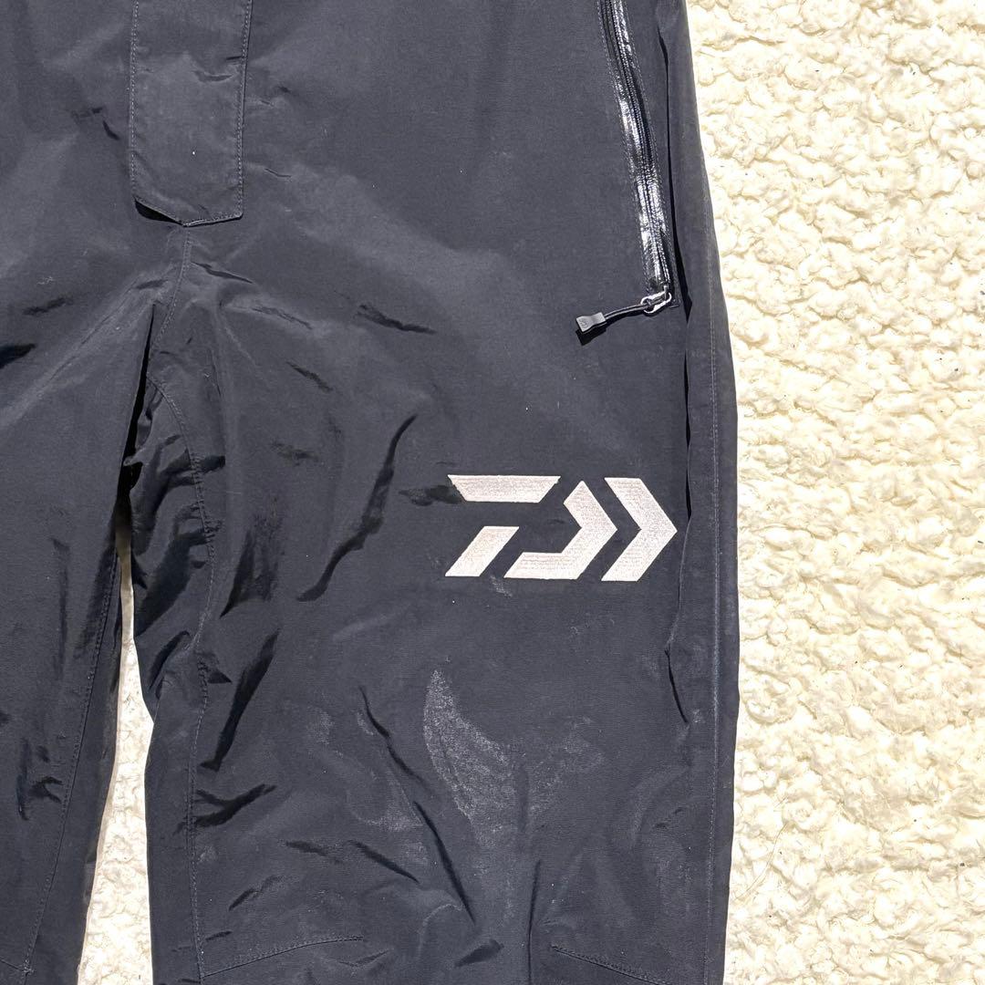 DAIWA レインマックス メンズ L セットアップ ブルー/ブラック