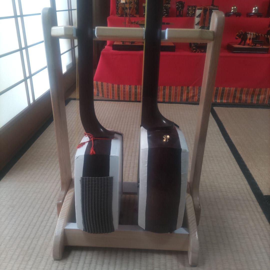 じゅんこさん 専用ページ 2本立て三味線スタンド