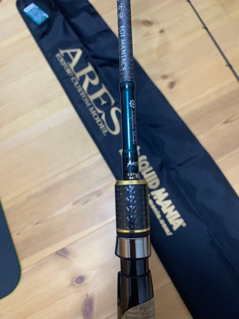 エギマニアックスGVX 703 玄武 コルクver美品保証有スクイッドマニア