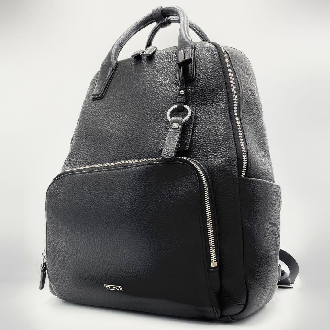 超希少モデル tumi STANTON Indra リュック オールレザー 黒 - メルカリ