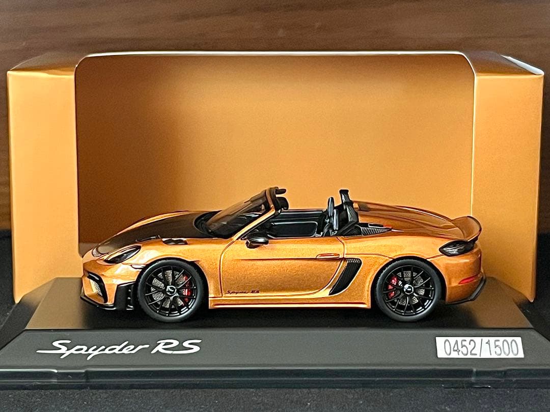 1/43 特注 スパーク ポルシェ 718 982 スパイダー RS ゴール