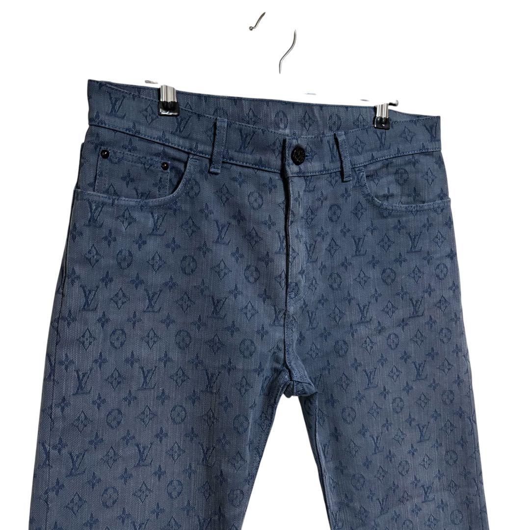 極美品】Louis Vuitton ルイヴィトン デニム モノグラム 30