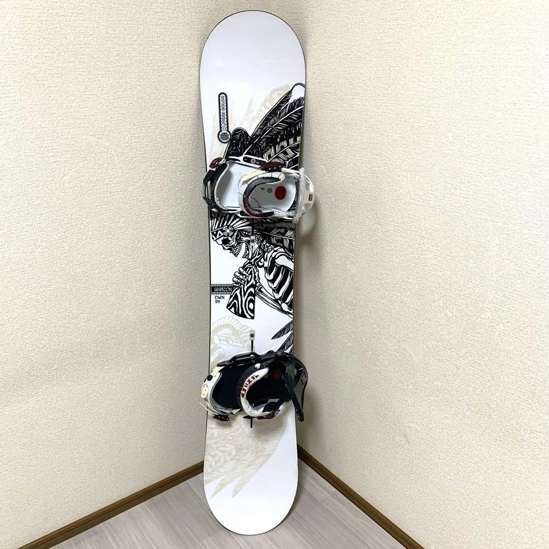 BURTON TWIN 154 BURTON EST EST M セット スカル-激安銀座