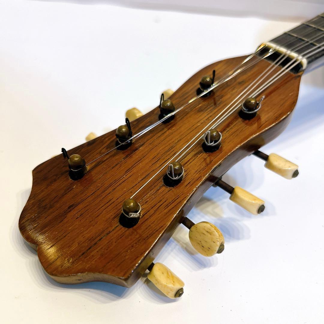 希少NAPOLI マンドリン 1890年代 インレイ ARTURO FARINI