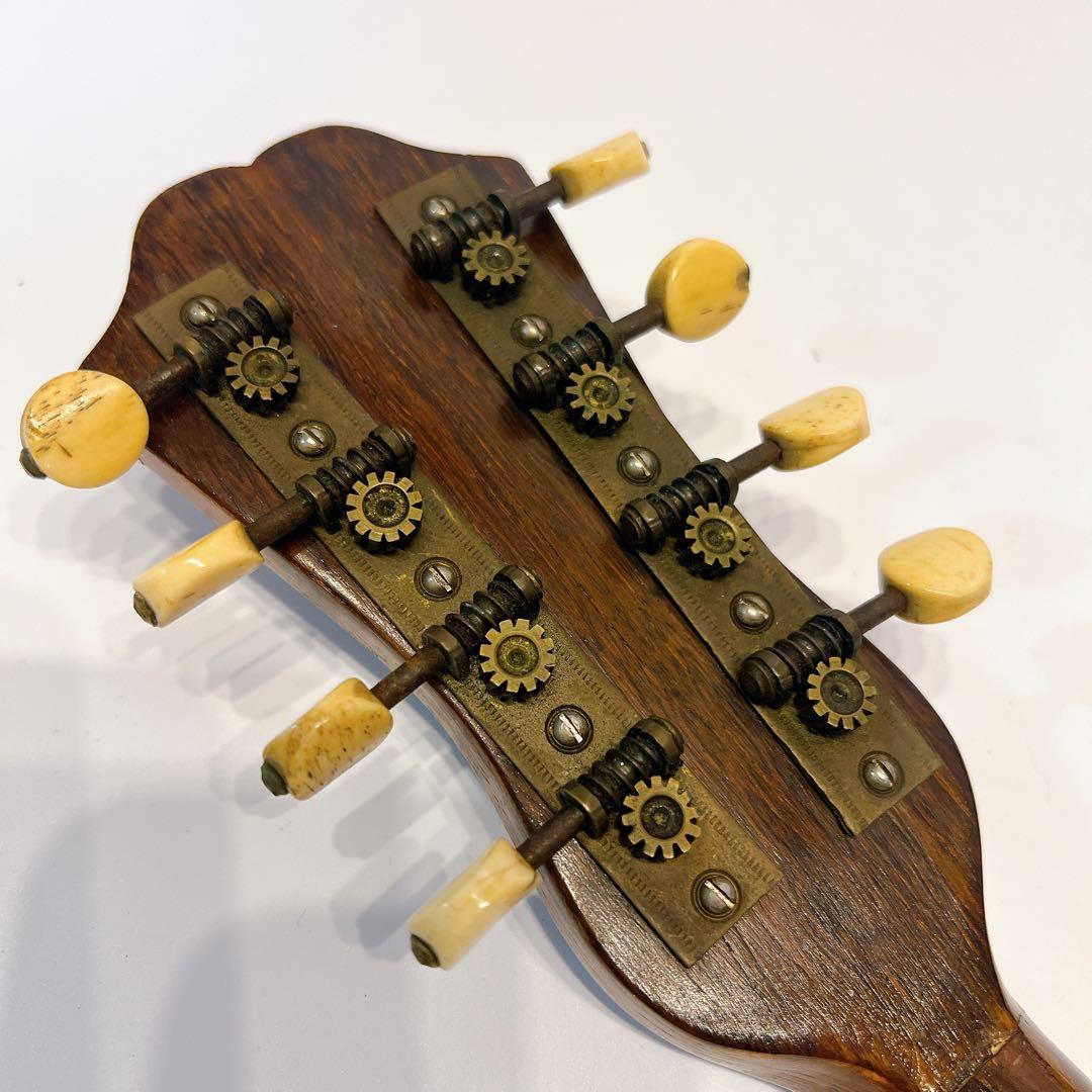 希少NAPOLI マンドリン 1890年代 インレイ ARTURO FARINI