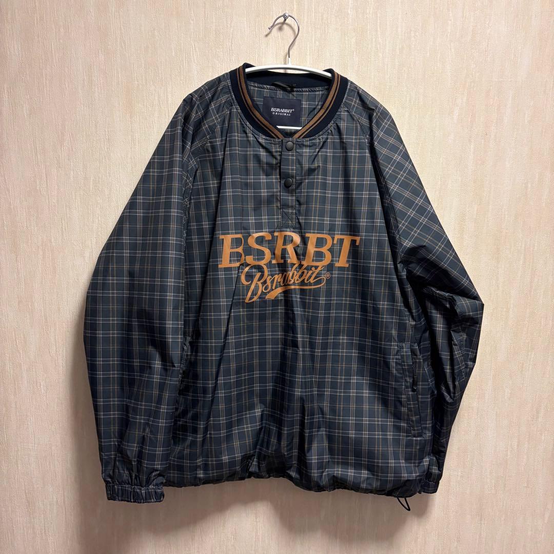 BSRABBIT プルオーバースナップジャケット XXL BSRBT スポーティープルオーバースナップジャケット - BSRABBIT | 60