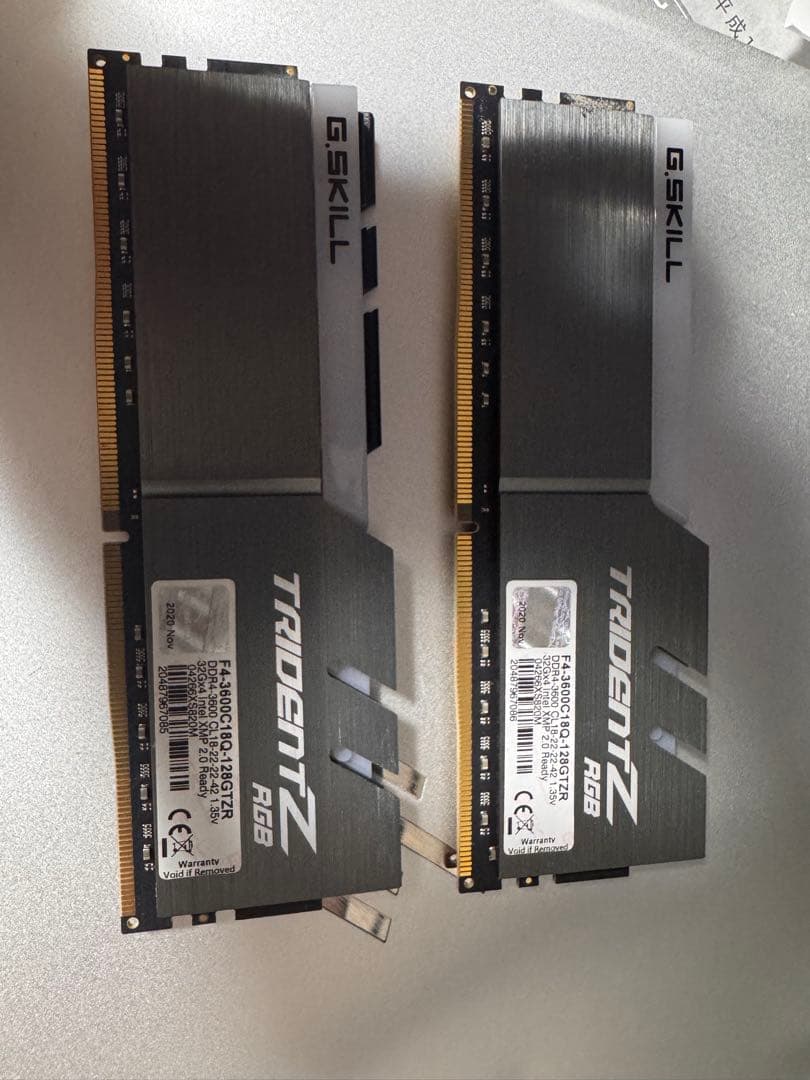 メモリー G.SKILL TRIDENT Z RGB DDR4 64GB 3600MHz F4-3600C18D-64GTZN - Overview - G.SKILL International Enterprise