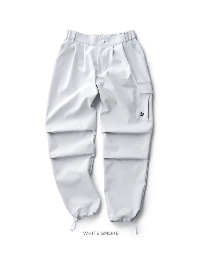 未使用】8YARDS パラシュートカーゴパンツ ホワイトスモーク秋冬仕様