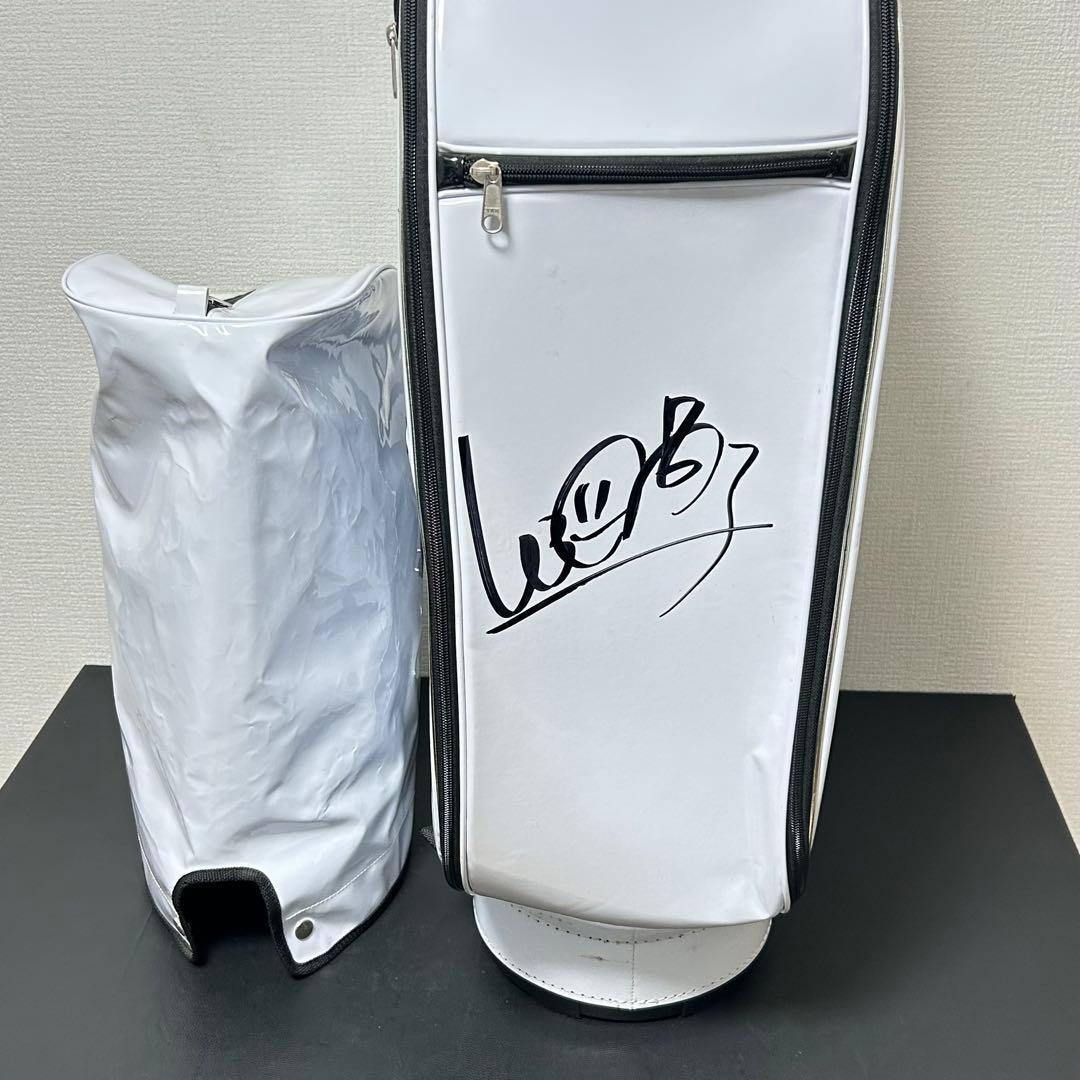 渋野日向子 直筆サイン入り キャディバッグ 9.5型 700 CLUB - メルカリ