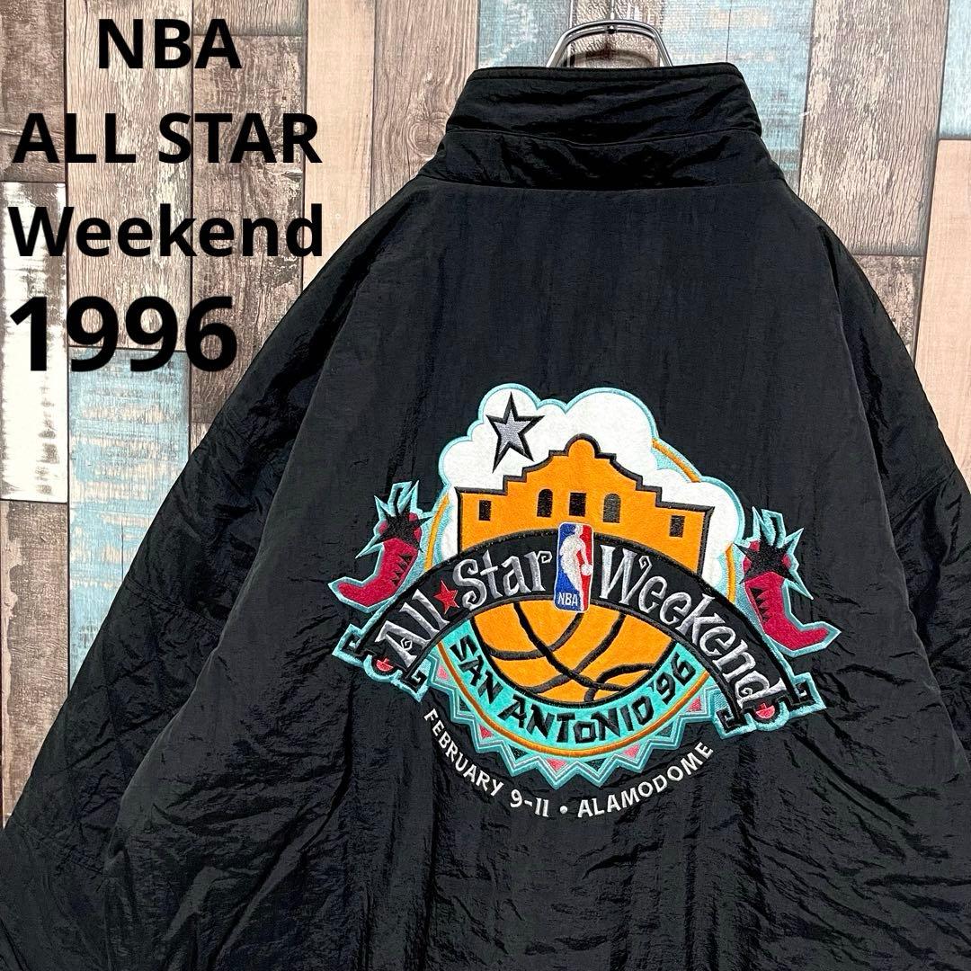 1996 NBA オールスター Weekend 中綿ジャケット 刺繍 90s - メルカリ