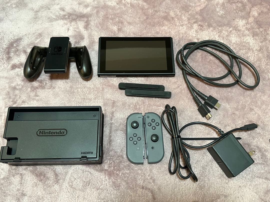 Nintendo Switch 本体 ACアダプター、HDMIコード付 - メルカリ