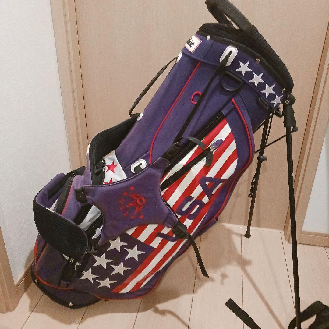 スコッティキャメロンUSA国旗デザインキャディバッグ - ゴルフバッグ