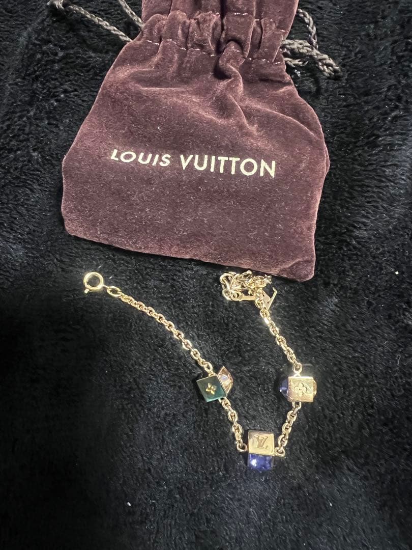 ルイヴィトン キューブ ブレスレット ゴールド LOUIS VUITTON（ルイ・ヴィトン） ブレスレット ブラスレ・ギャンブル