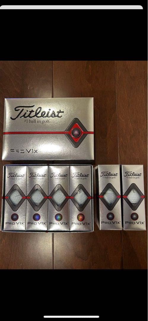 【新品・未使用】タイトリスト PRO V1x　（18個） PRO V1X LEFT DASH ボール(ボール（新品）)|PRO V1(タイトリスト