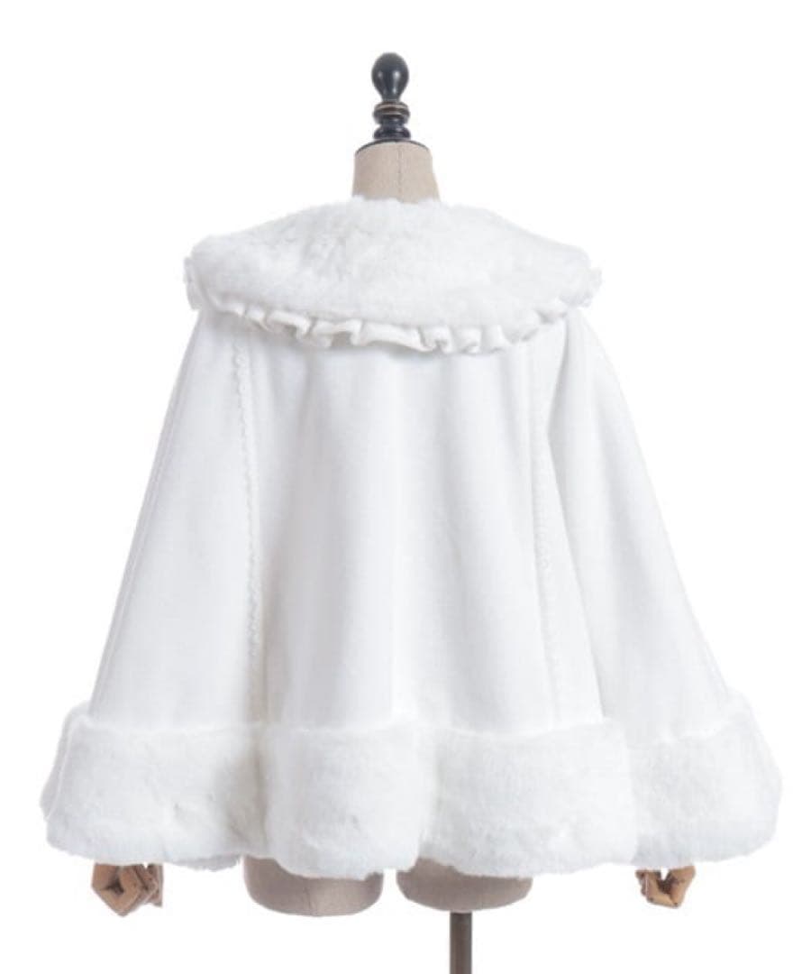 axes femme Chalmiere ドーリーケープ 白 ドーリーケープ | Chalmiere