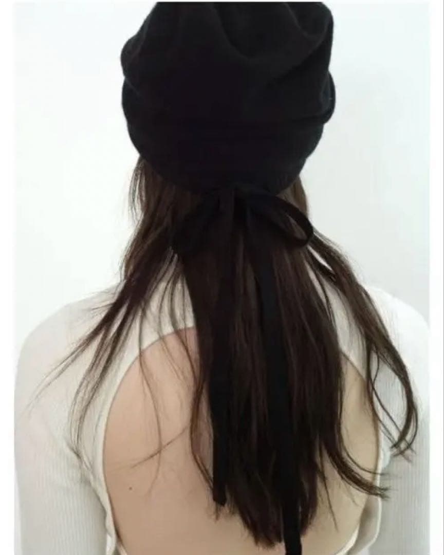 ROSARYMOONロザリームーンBacktail Knit Beanie - メルカリ