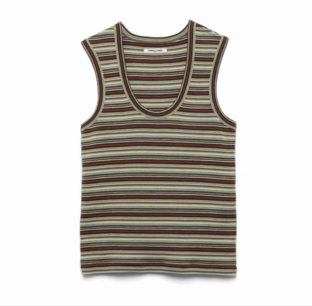 FUMIKA UCHIDA Multicolor Stripe TankTop