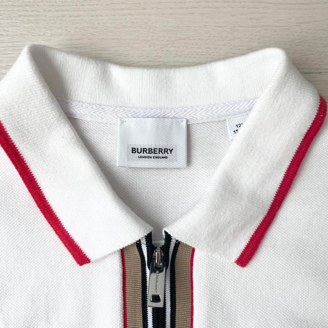 現行タグ バーバリーチルドレンBURBERRY ポロワンピース 12y 152
