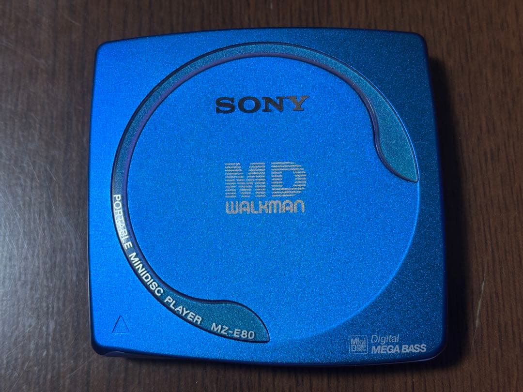 SONY MDウォークマン MZ-E80 ジャンク MD読み込み不可 SONY MD読み込み不可
