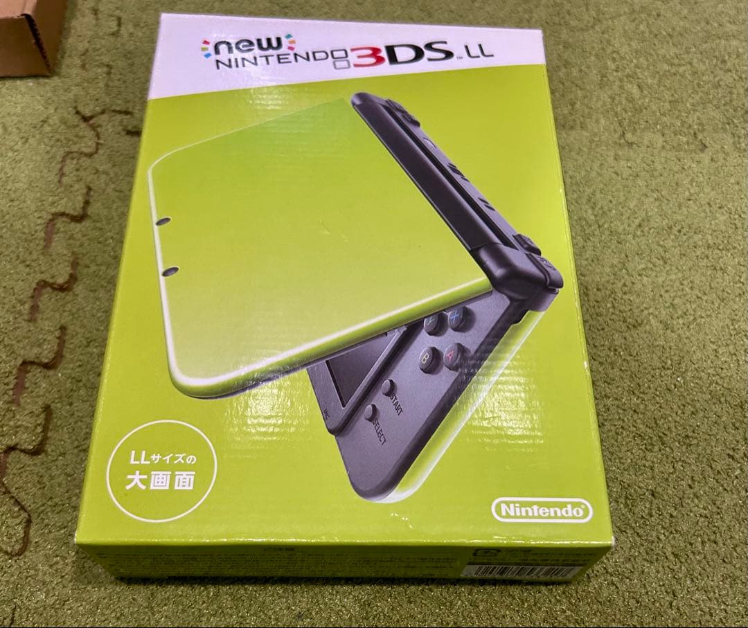 美品Newニンテンドー3DS LL ライム×ブラック - メルカリ