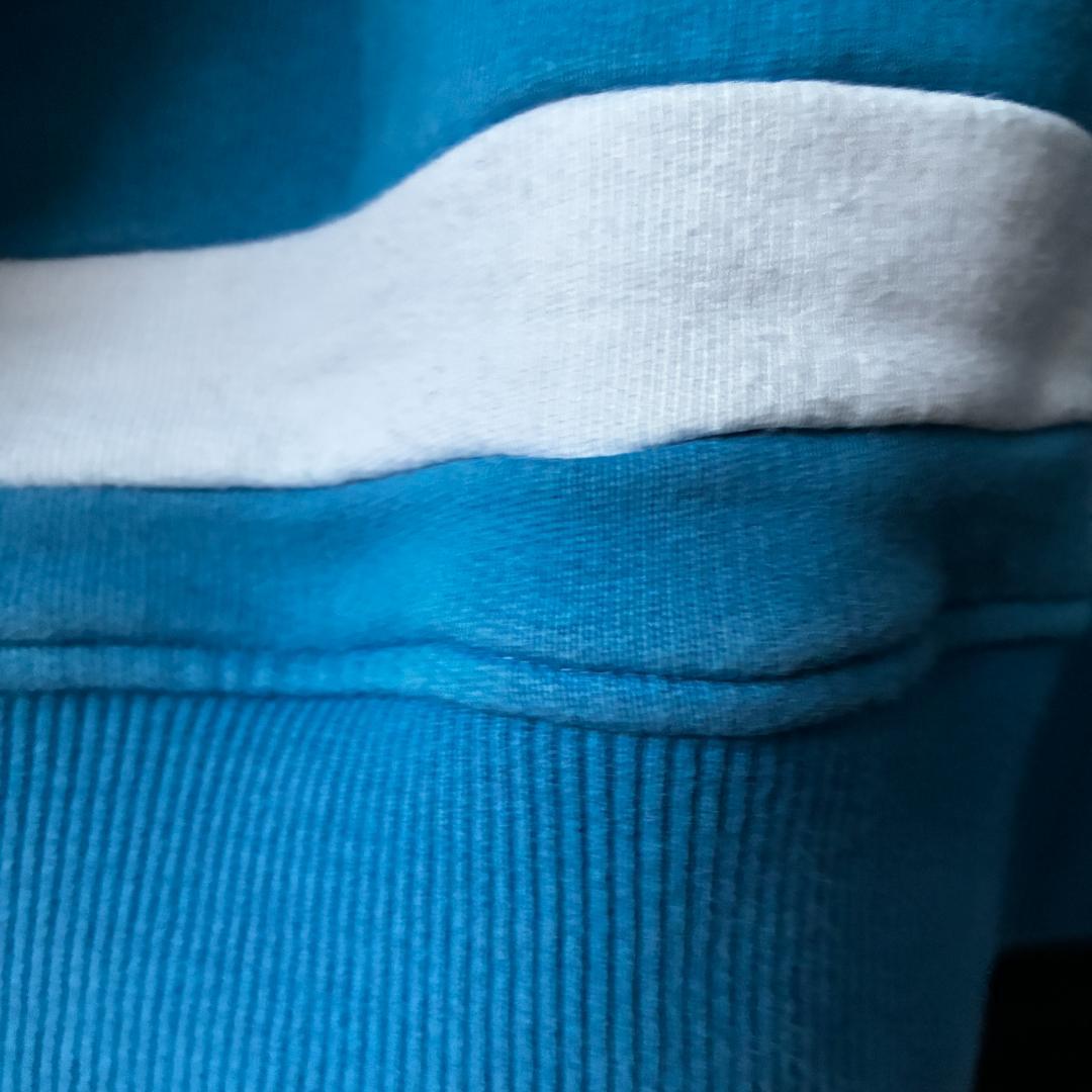 J.W.Anderson 24ss ボーダースウェット 青 M