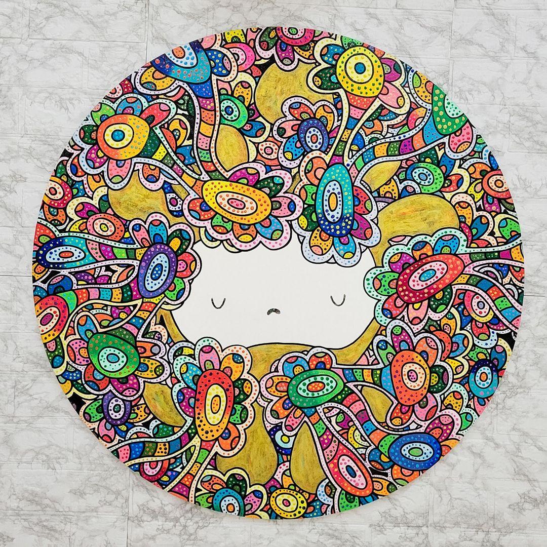 ★鈴木哲也★丸80 現代アート 原画 絵画 ポップアート ★送料無料#141 ☆鈴木哲也☆丸80 現代アート 原画 絵画 ポップアート ☆送料無料#141