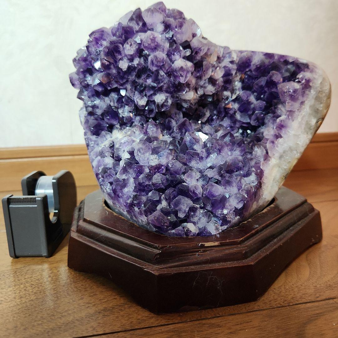 ウルグアイ産 アメジストクラスター原石（除厄納福幸運水晶） 慈愛 恋愛成就 ヒーリング 癒し
