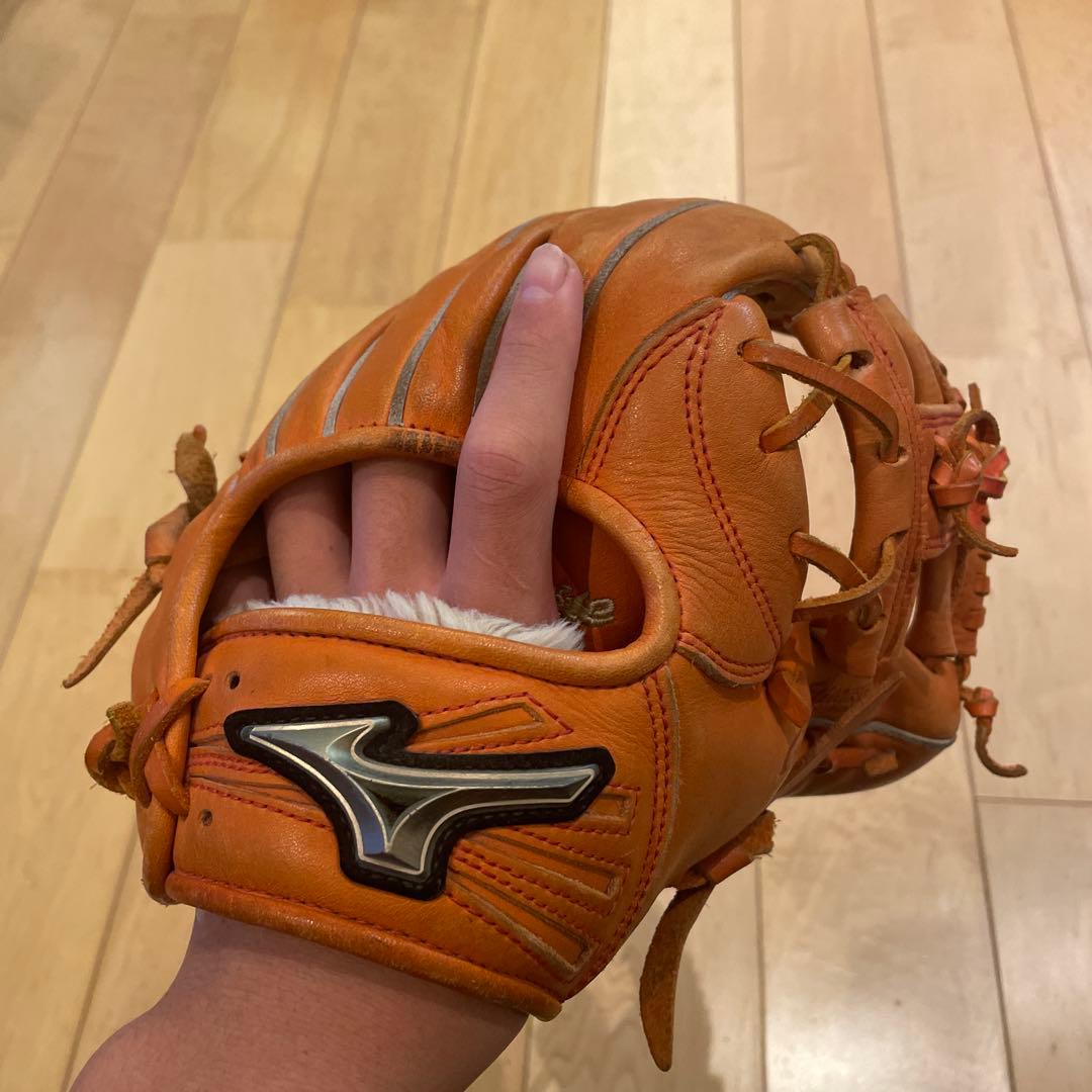 Mizuno グラブ オレンジ レザー軟式（坂本勇人型） Mizuno グラブ オレンジ レザー軟式（坂本勇人型） MIZUNO (ミズノ