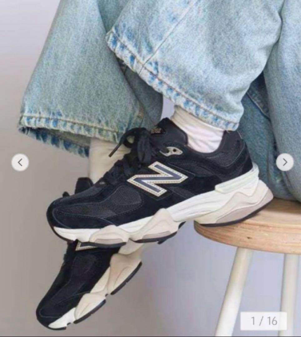 BEAUTY&YOUTH × NEW BALANCE 9060ブラック　24cm NEW BALANCE◇U9060/ブラック/24cm/BLK : セカンドストリートYahoo!店