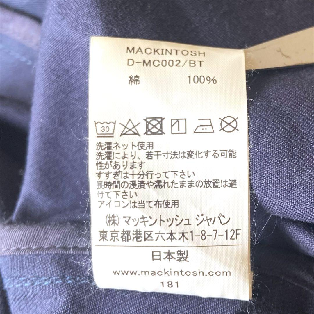 人気】MACKINTOSH チノクロス ステンカラーコート size:34