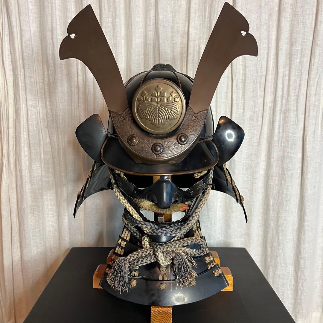 Patra様専用】丸武産業製【鎧•甲冑】黒色紺糸威当世具足【鎧立て•櫃付