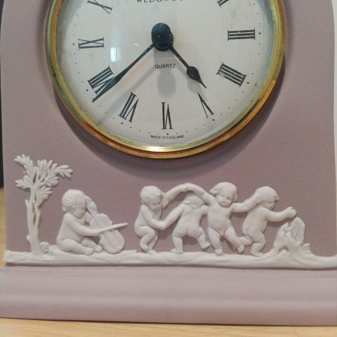 C*y様 ウェッジウッド ライラック 希少色 グリシャンクロック