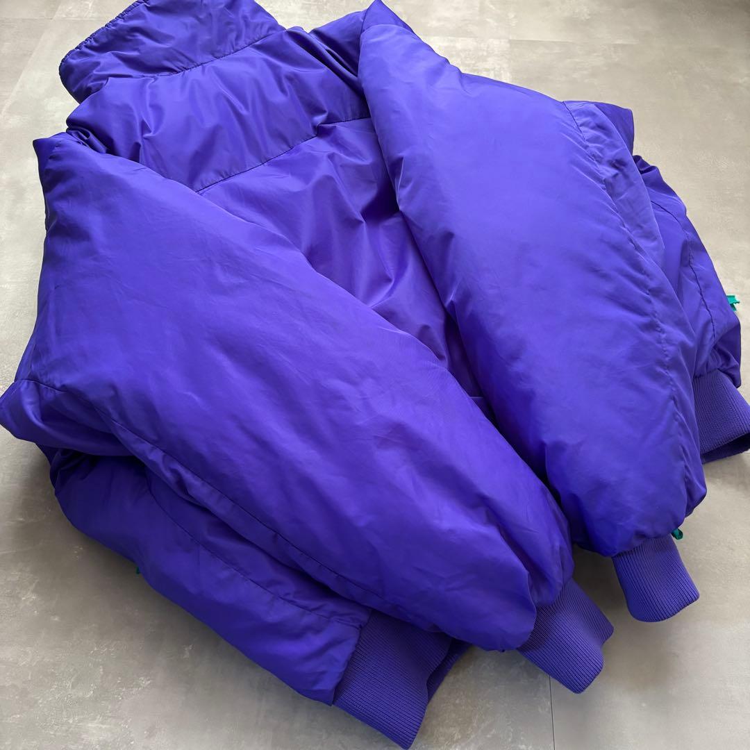 90s Columbia コロンビア ダウンジャケット パフ リバーシブル 肉厚