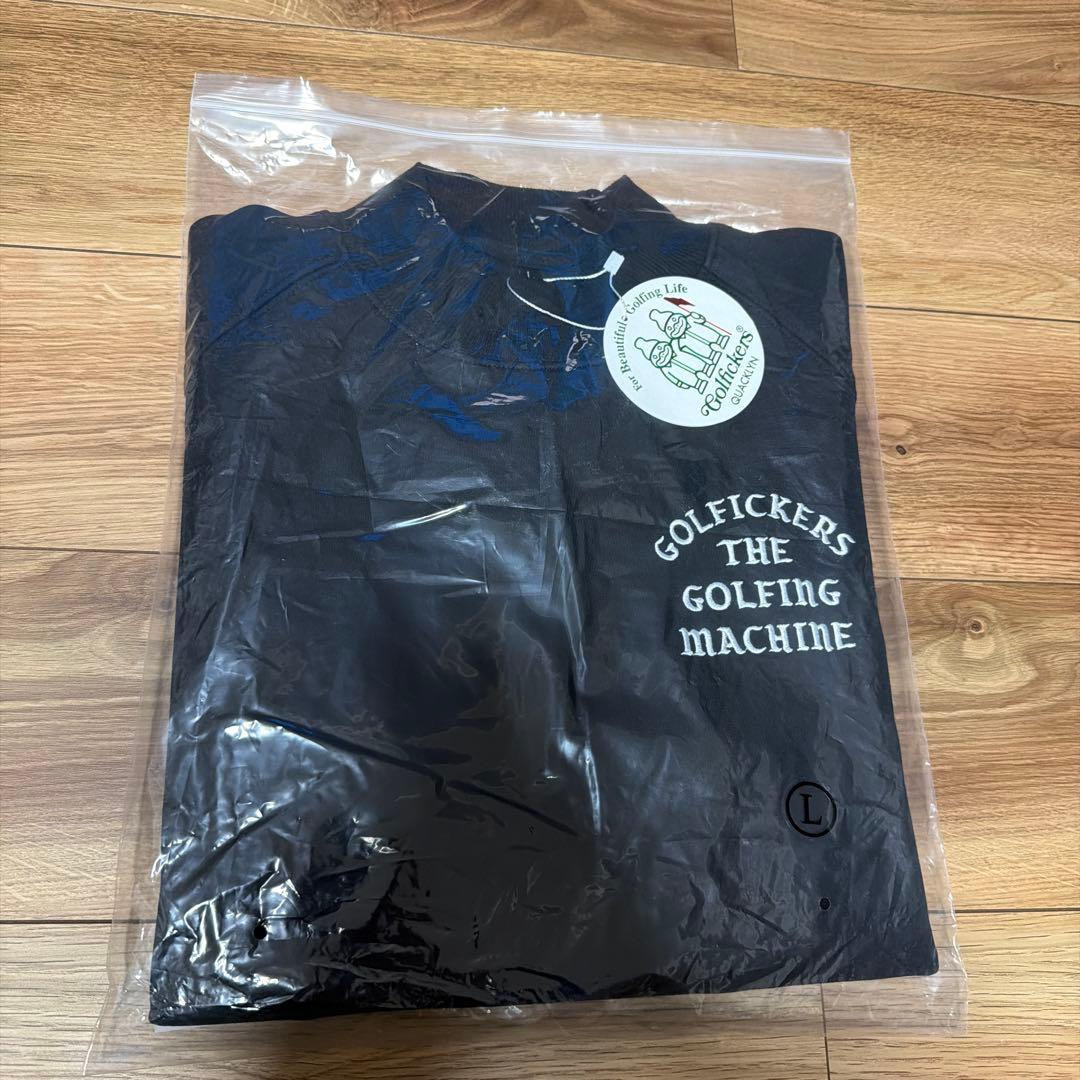 新品未使用 Sports Mix Mock Neck -Black-