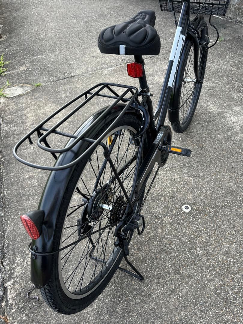 ブラッキーワイドタイヤママチャリ(26㌅)お引き取り限定 - メルカリ