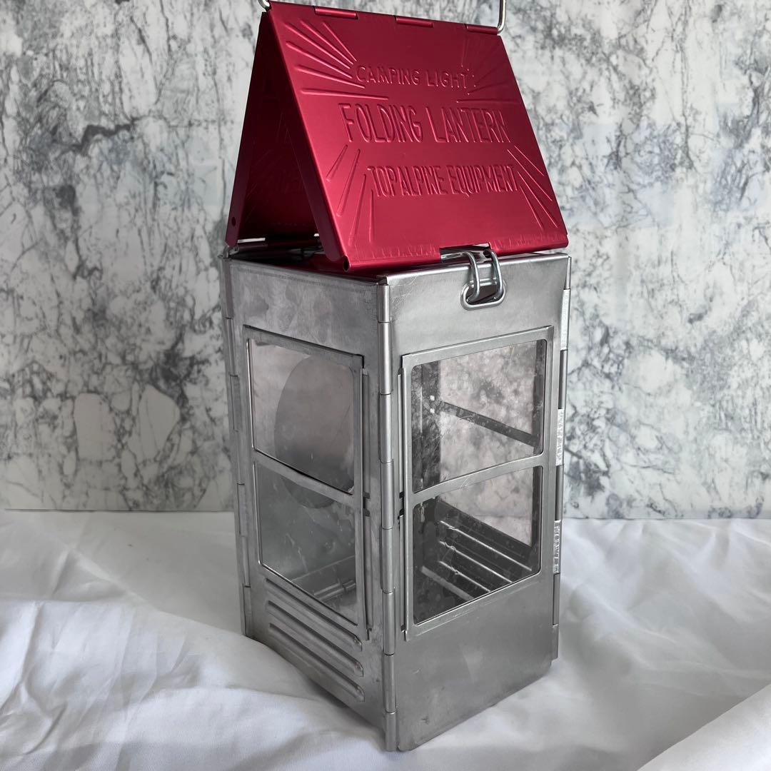 キャンドルランタン フォールディング屋根型 ヴィンテージ - メルカリ