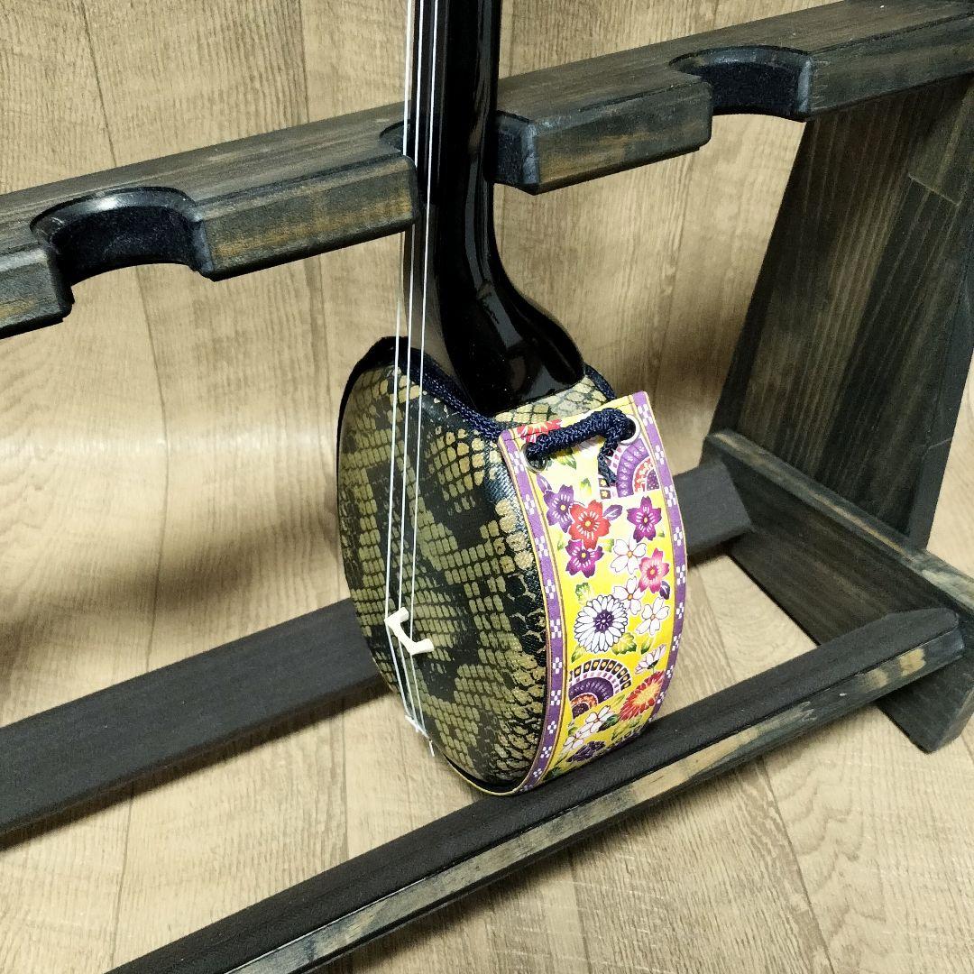 ♪ハンドメイド 沖縄三線ラック 折りたたみ収納 三線スタンド ♪ 楽器