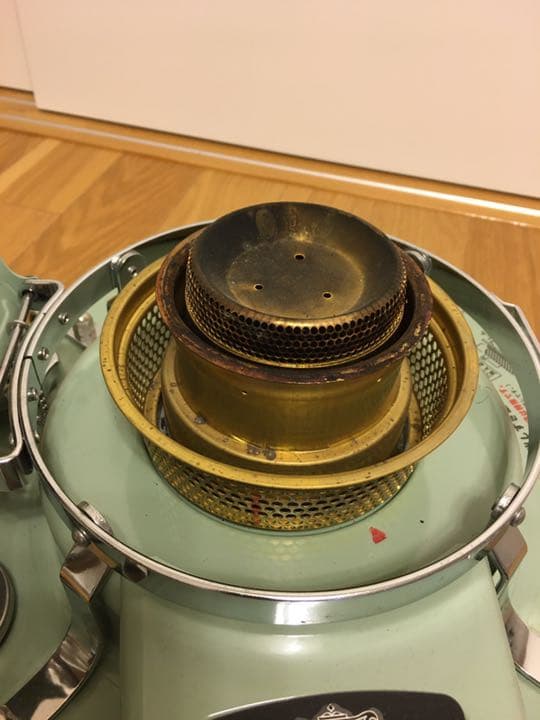 アラジン ブルーフレームヒーター グリーン アラジン Aladdin 石油