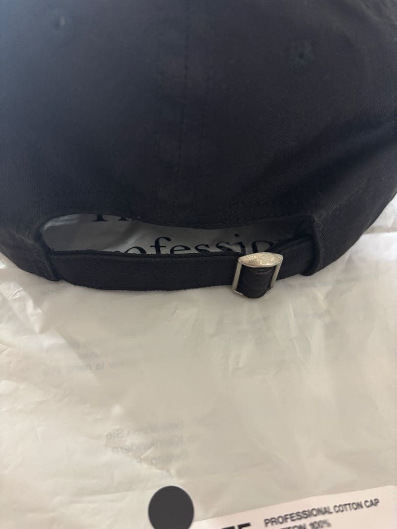 25ss Ennoy Professional cotton cap black - メルカリ