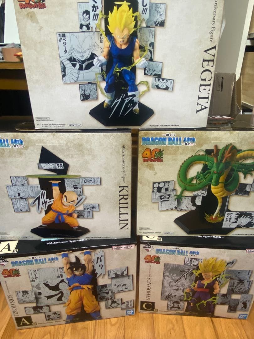 一番くじ ドラゴンボール　ABCEラストワン賞 5体　大量おまけ付き‼️ 一番くじ ドラゴンボール ABCDE ラストワン賞 下位賞 フルコンプセット