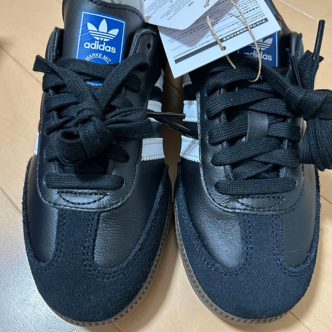 adidas Samba OG ブラック/ホワイト 23.0cm