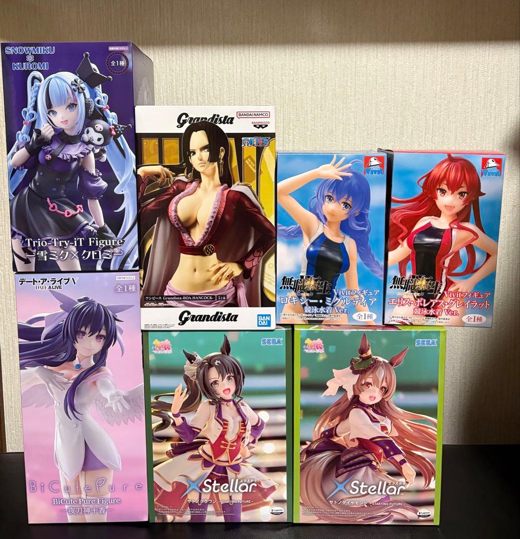 最新プライズ 美少女フィギュア まとめ売り 7点セット - メルカリ