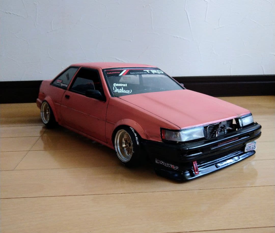 パンドラrc ラジコンボディ ae86レビン - メルカリ