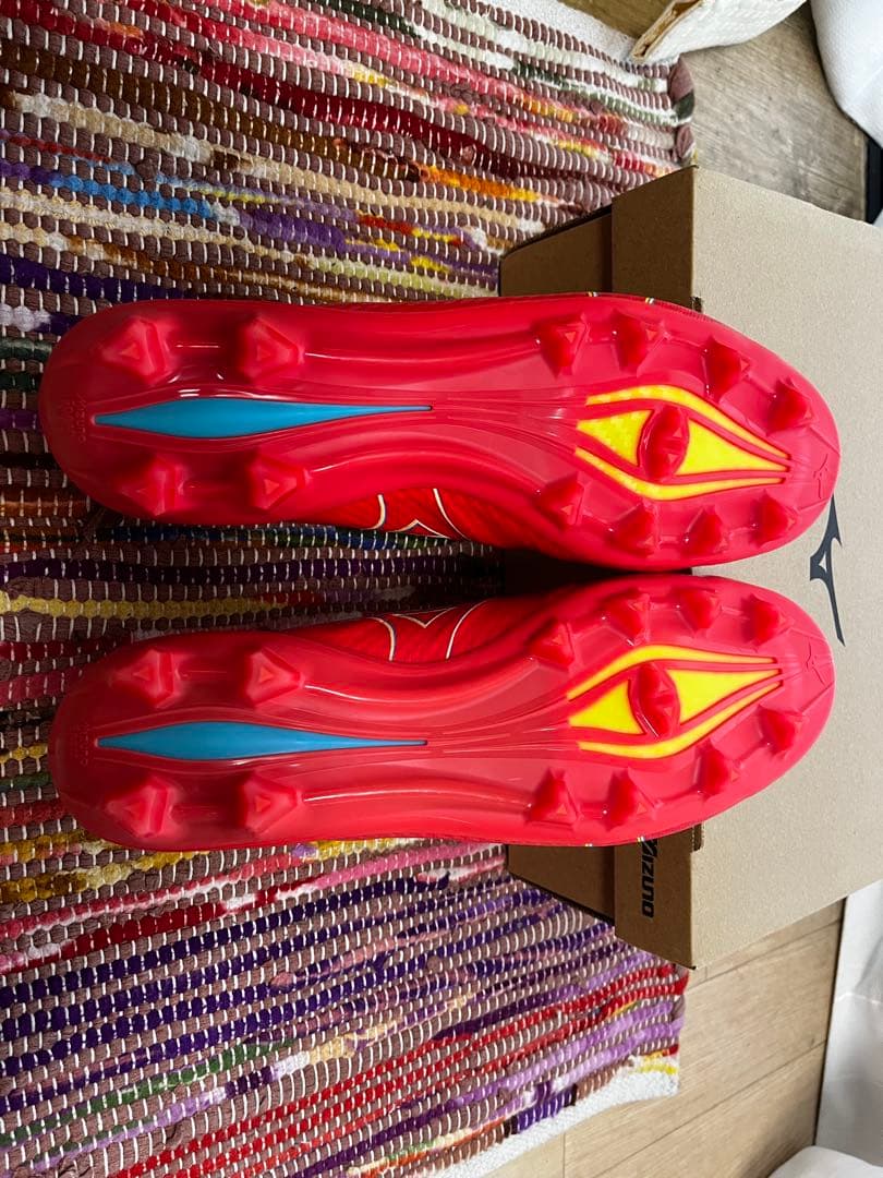 MIZUNO α エリート Mizuno サッカーシューズ 27.5cm レッド