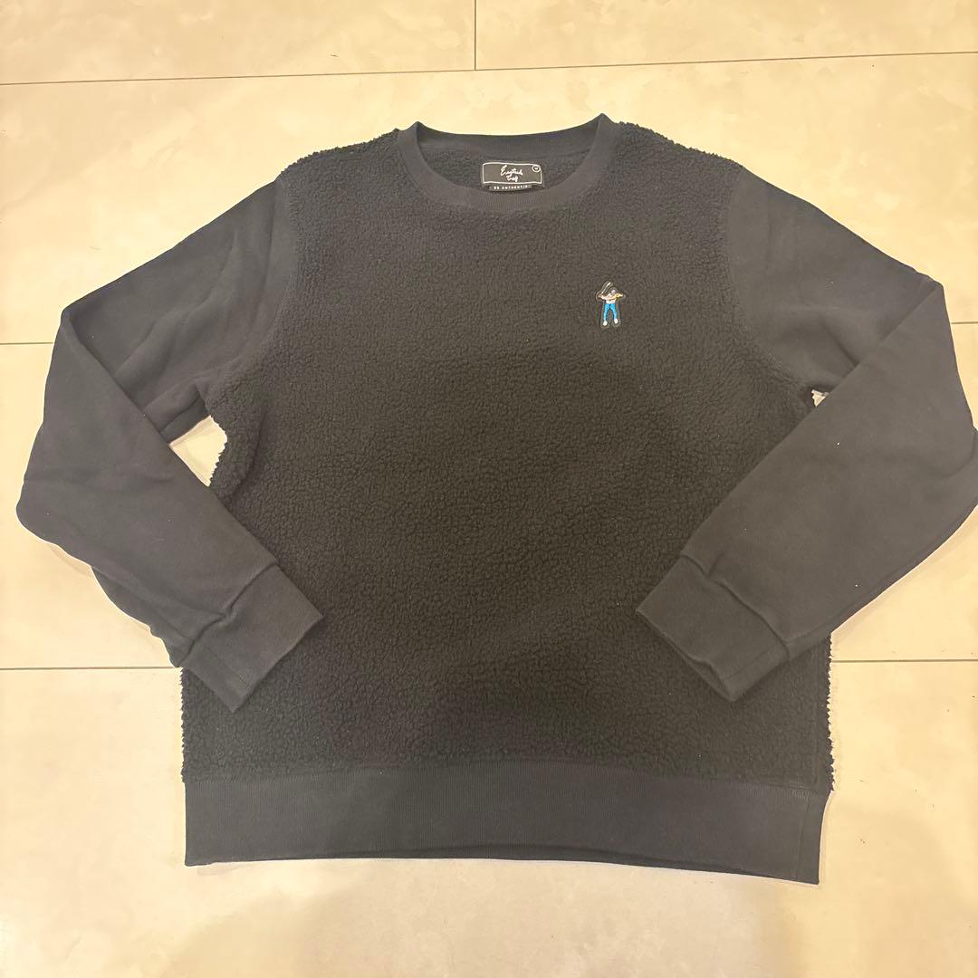 イーストサイドゴルフ　もこもこトレーナー トップイズム TopIsm ゴルフ トレーナー メンズ ゴルフウェア 暖かい裏