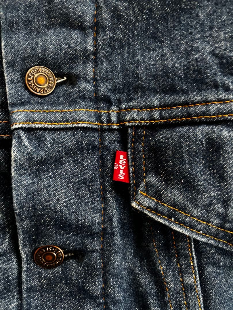 極上】濃紺 Levi's 70505-0317 ブランケット付 44 USA製 - メルカリ
